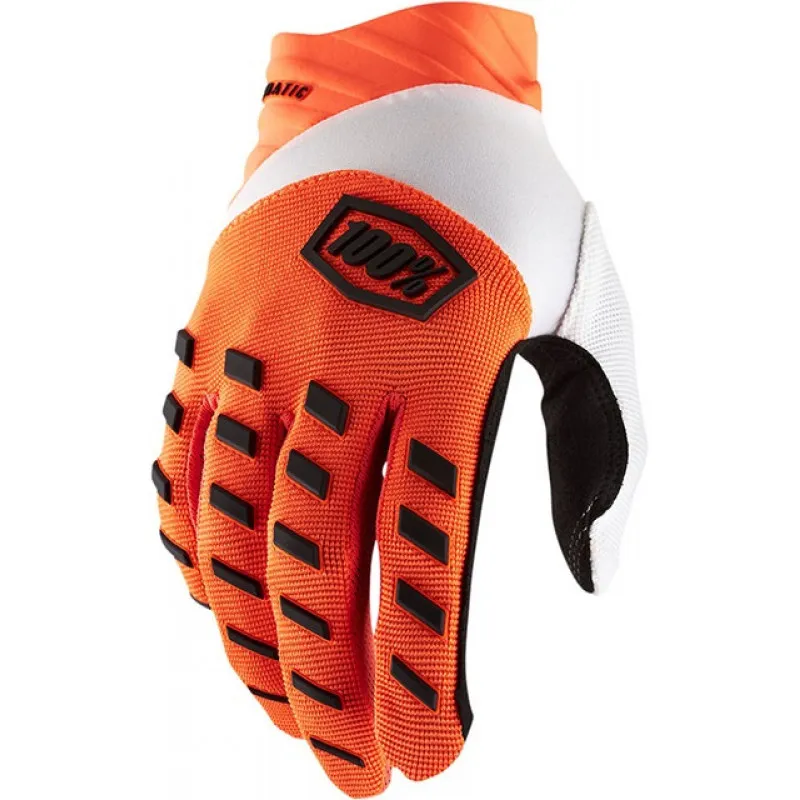 Premium Manusi motocross 100% AIRMATIC 22 ORANGE - Mărime: M